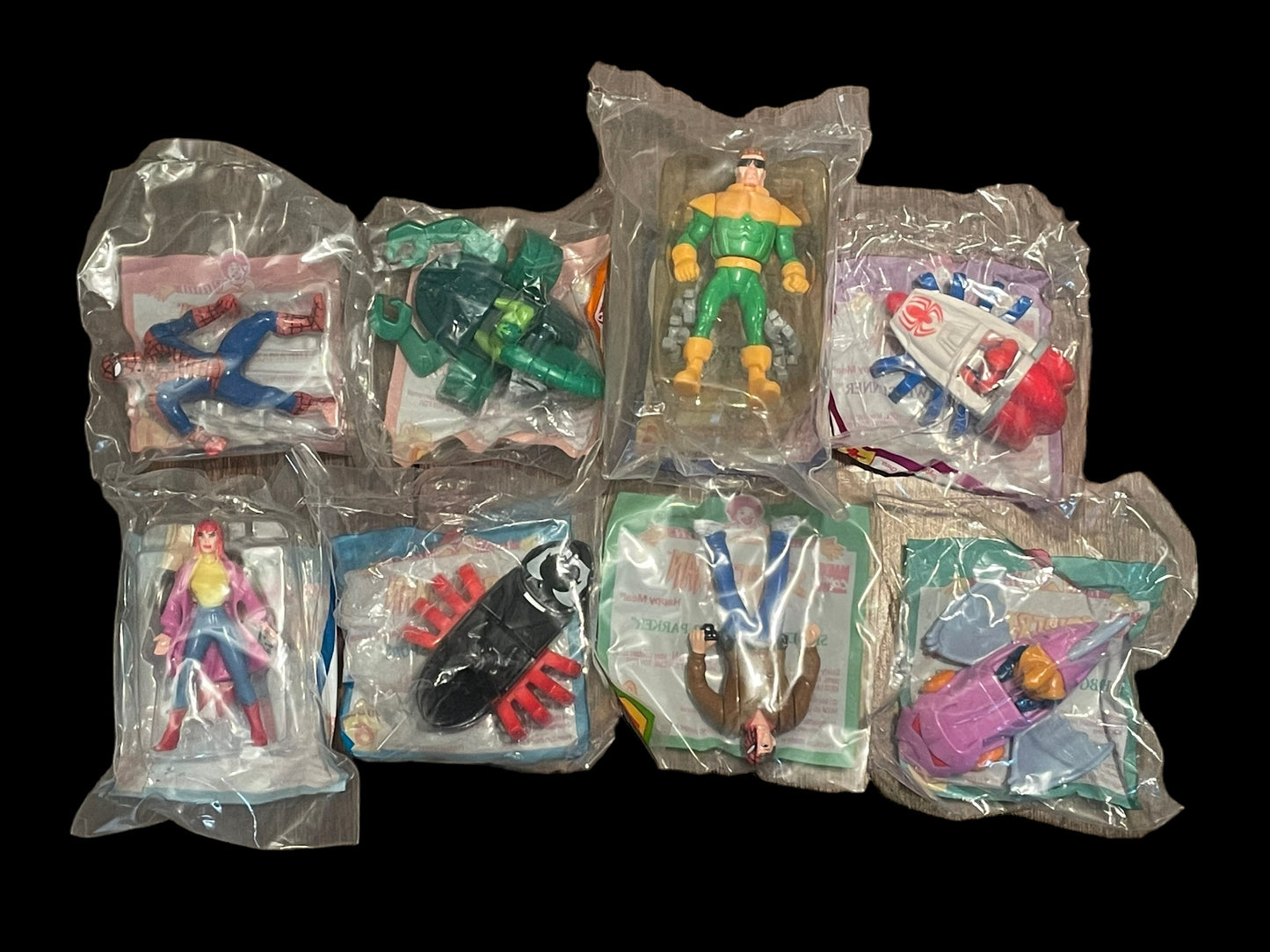 1994 Spider-Man Complete Set McDonald's Happy Meal Toy