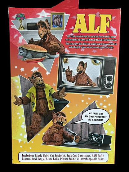 2022 NECA Alf Alien Life Form Ultimate 7" Action Figure New