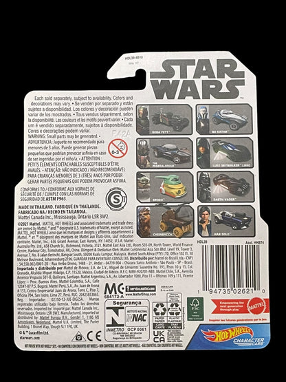 2021 Hot Wheels Star Wars Character Cars The Mandalorian