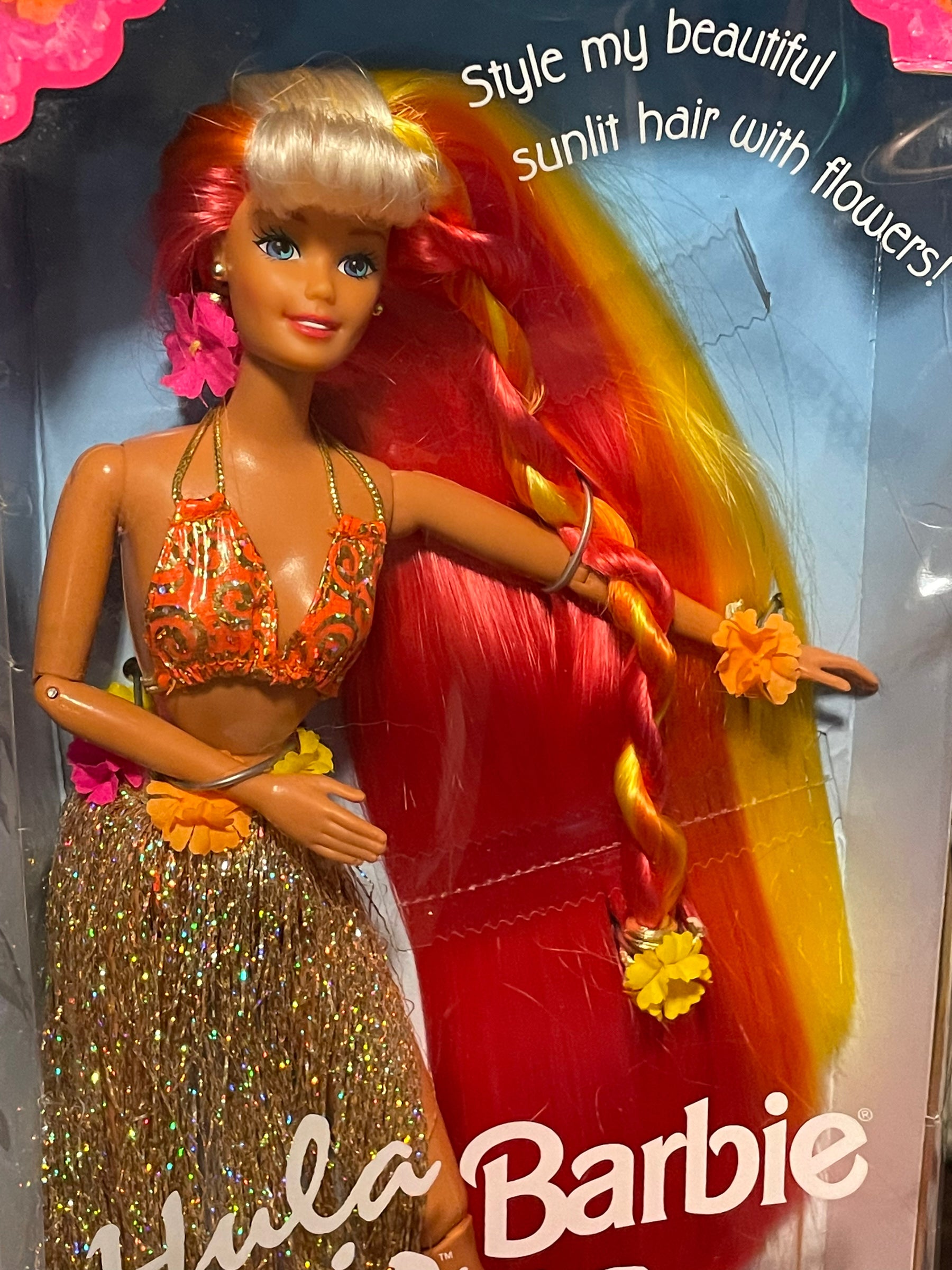 Hula hair barbie online 1996