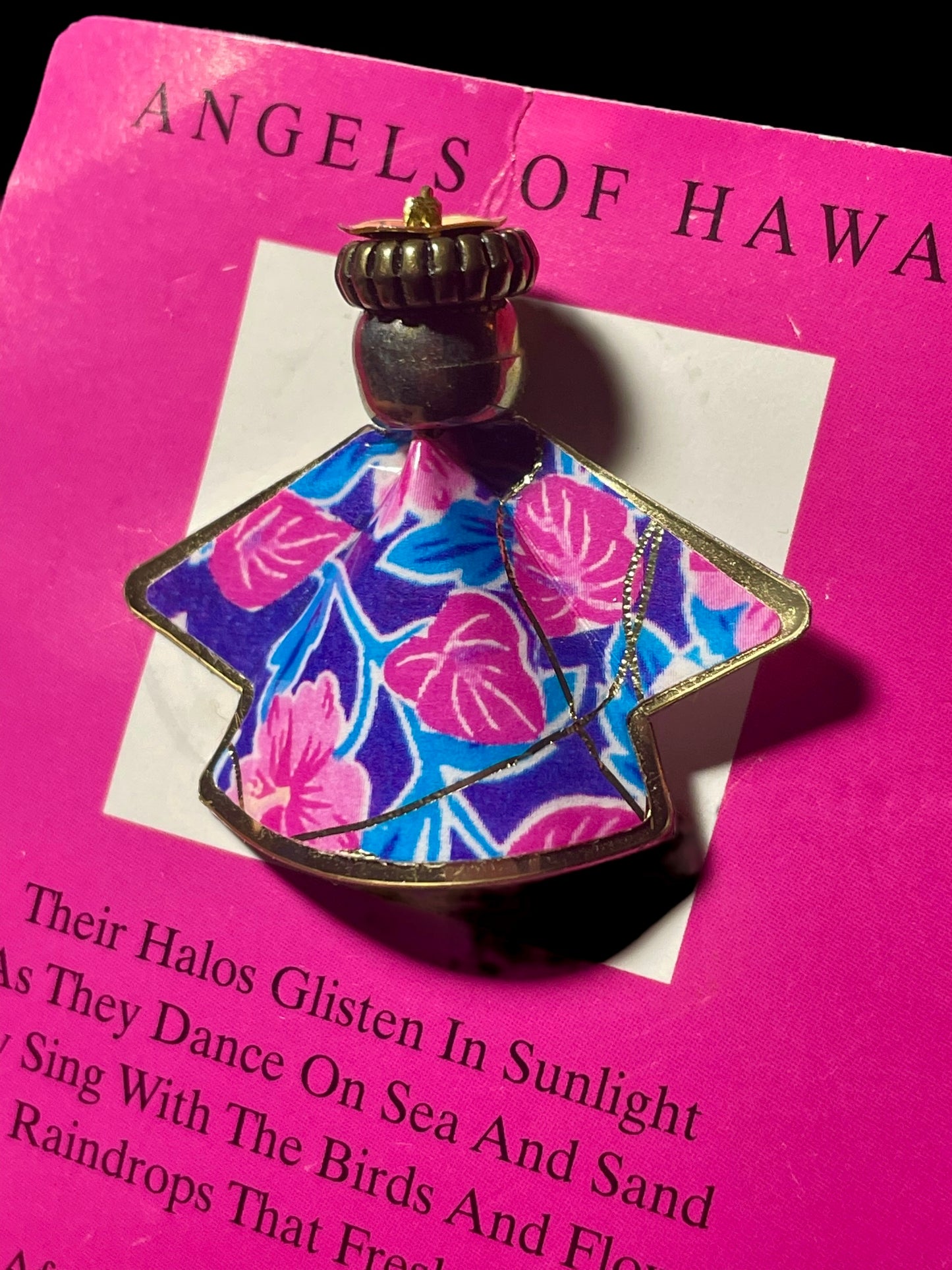 1994 Eli Kase Angels of Hawaii Brooch Pin