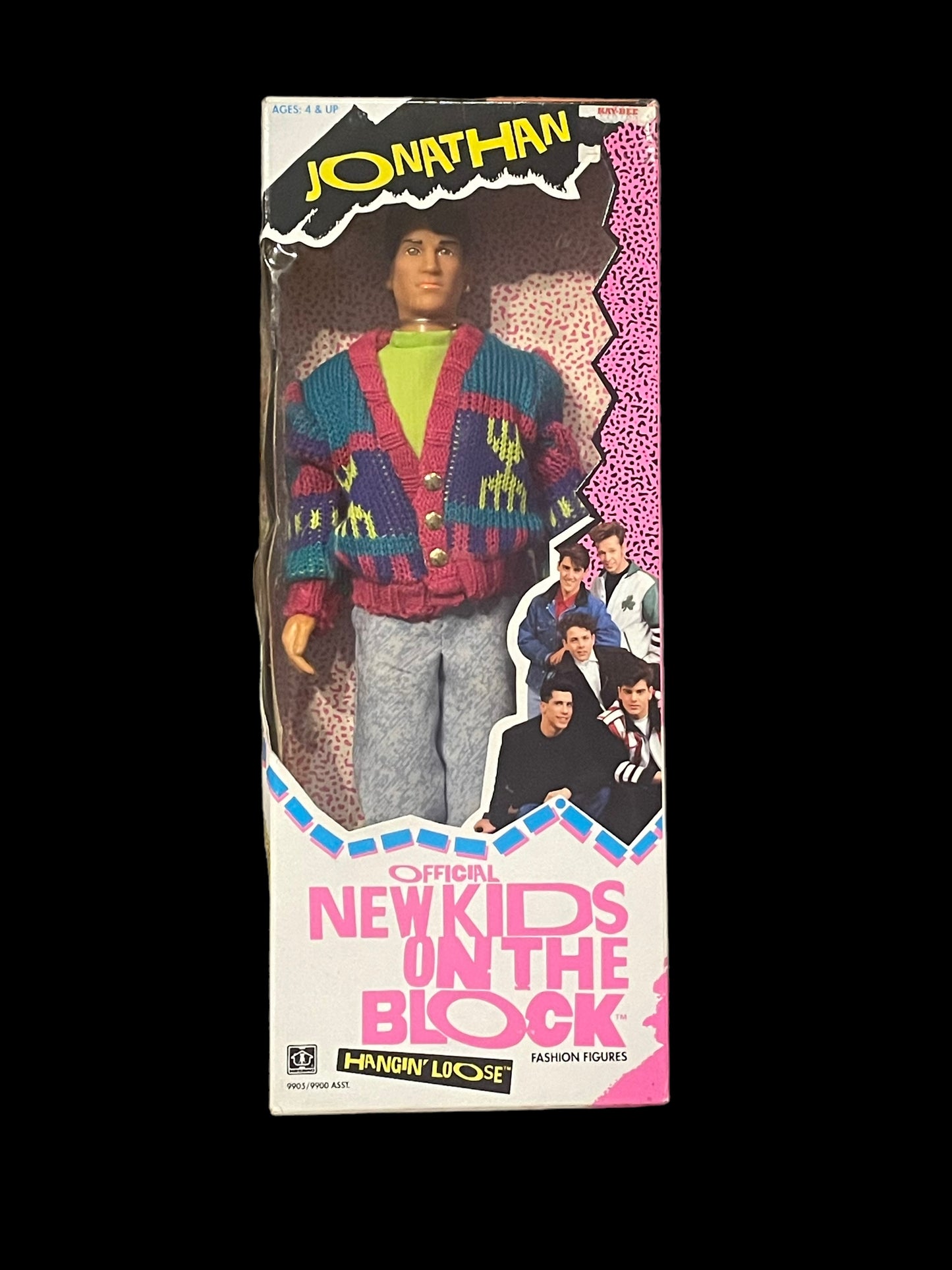 1990 Hasbro New Kids on the Block Jonathan Doll