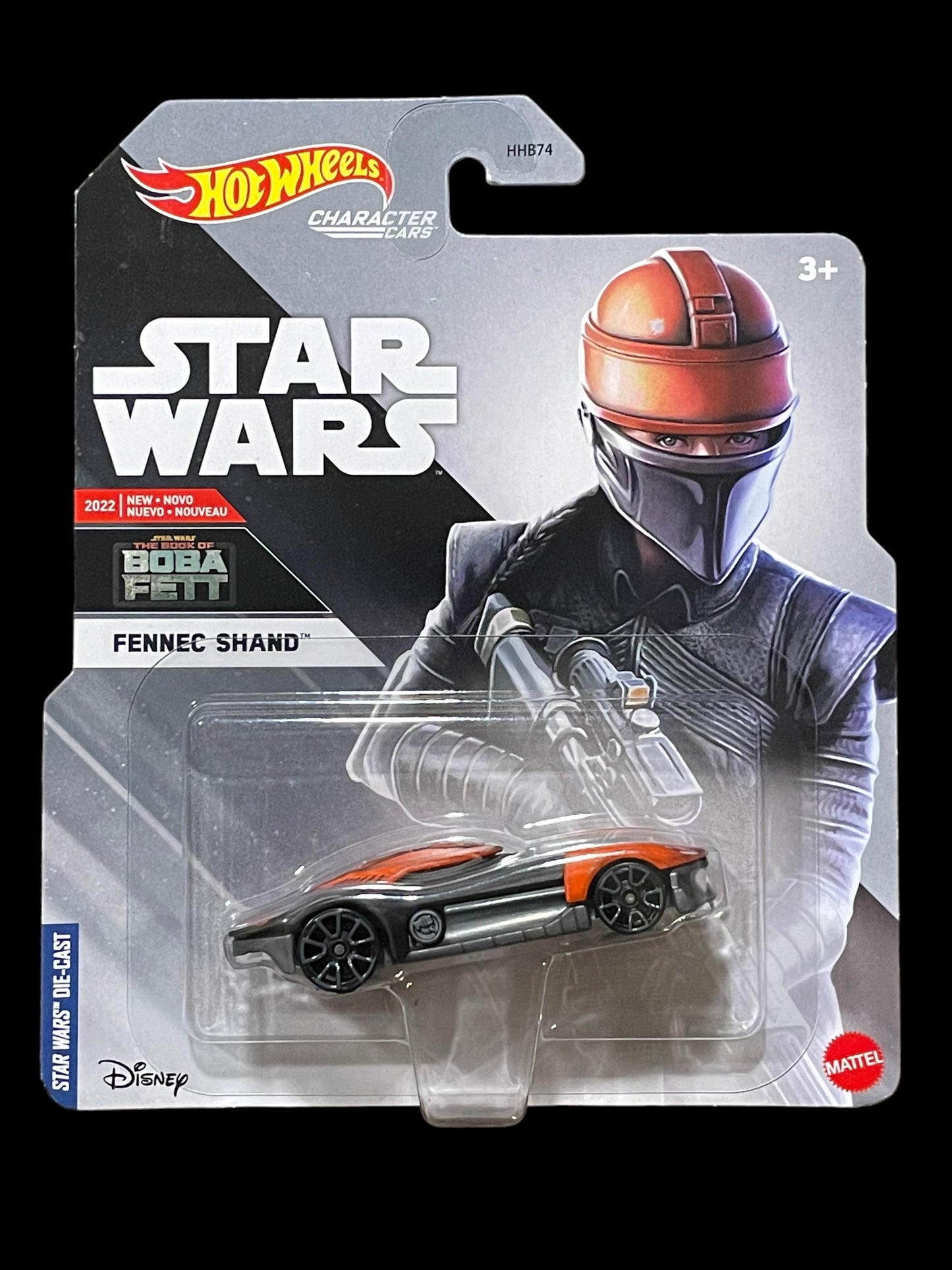 2020 Hot Wheels Star Wars Character Cars Fennec Shand