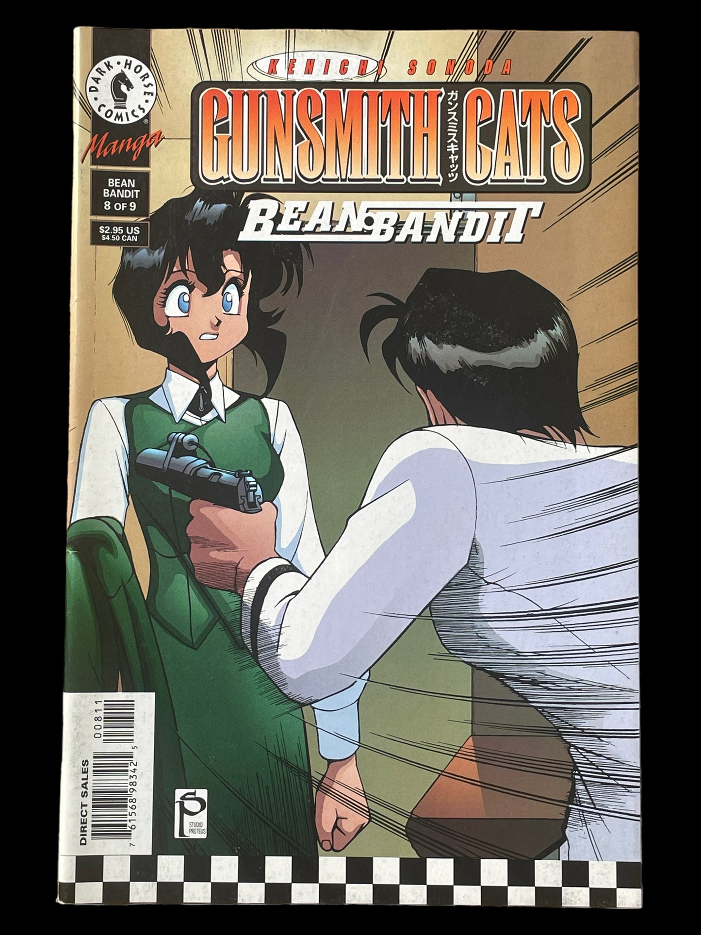 Gunsmith Cats: Bean Bandit Complete Set of 1 to 9 Dark Horse Comics Books