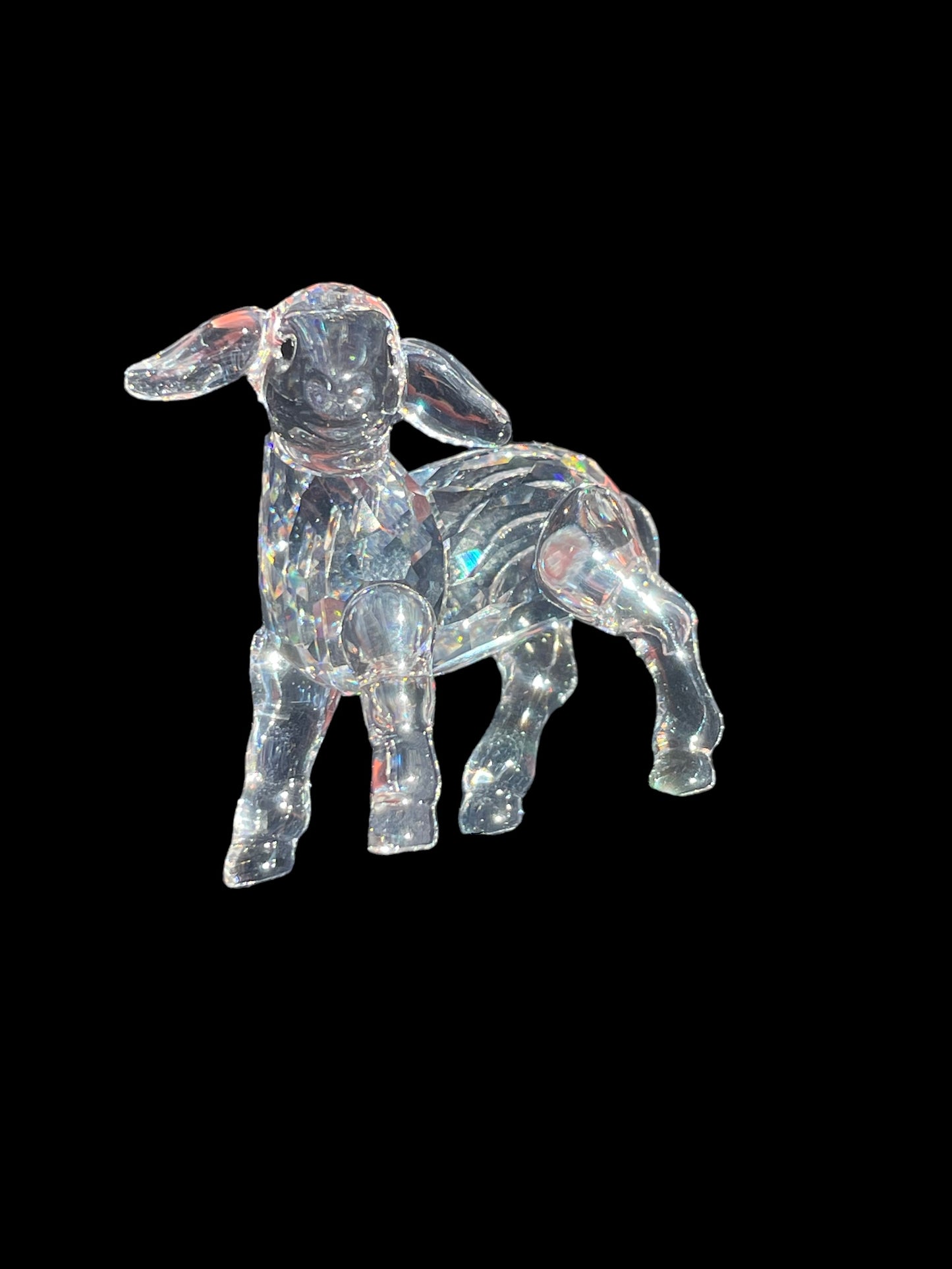 Swarovski Crystal Figurine Little Lamb 651875 Retired