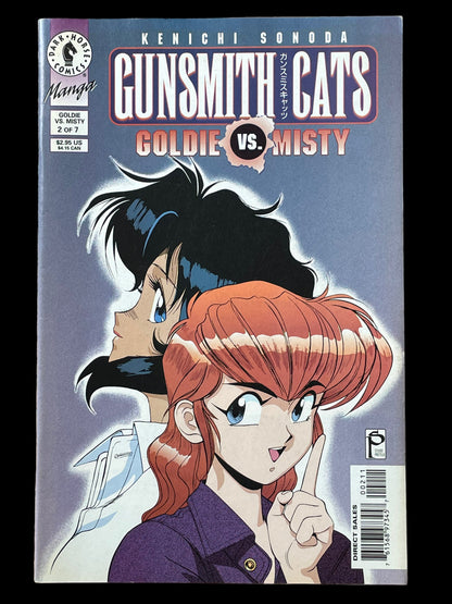 Gunsmith Cats: Goldie vs Misty #2 Dec 1997 Dark Horse Comics Book