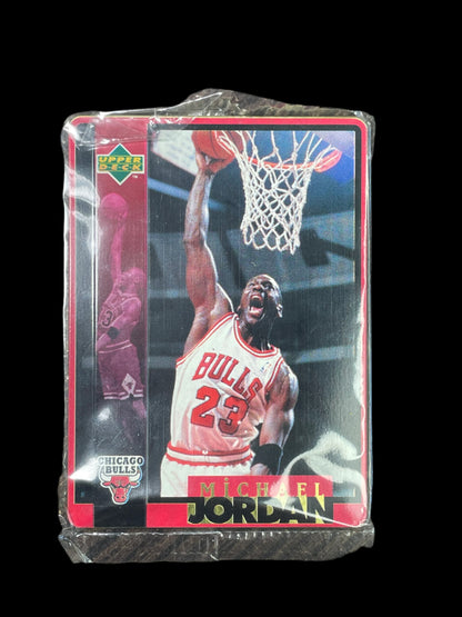 1996 Upper Deck Michael Jordan Chicago Bulls 6 All Metal Collector Cards