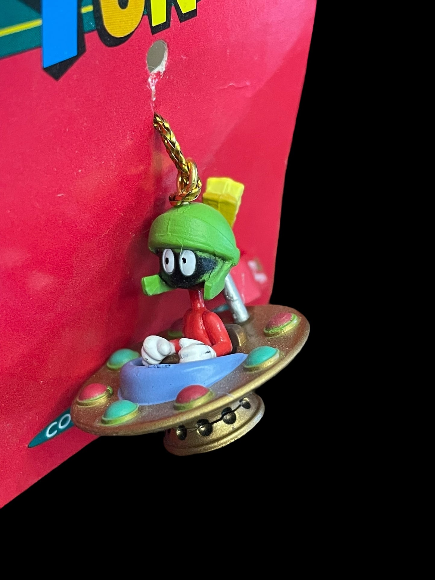 1995 Matrix Looney Tunes Marvin the Martian Mini Christmas Ornament