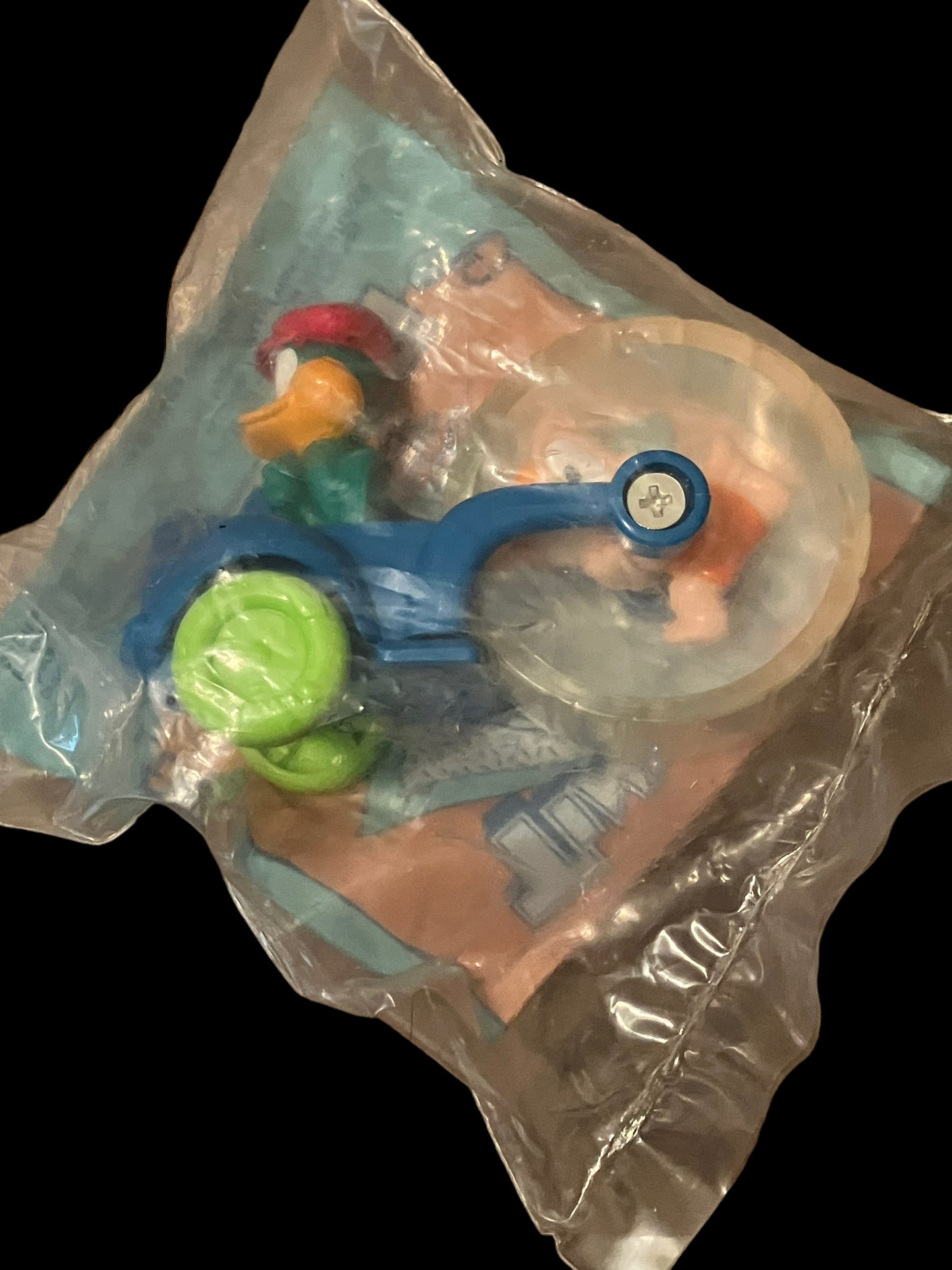 1992 Tiny Toon Adventures Cars Plucky Duck McDonald's Happy Meal Toy