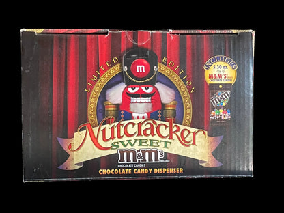 Official Limited Edition Holiday Collectible M&M Red Nutcracker Sweet Candy Dispenser