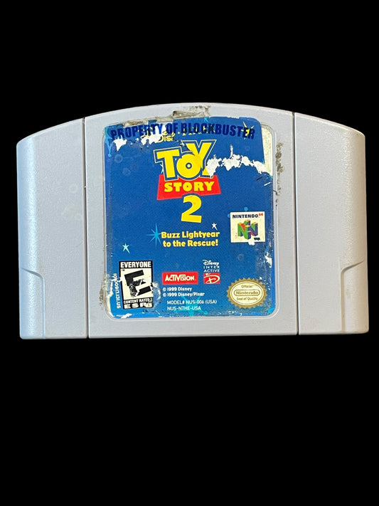 1999 Toy Story 2 Buzz Light year to the Rescue N64 Nintendo 64 Cartridge Tested