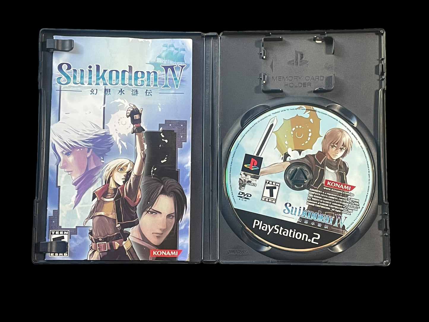 2005 Suikoden IV Sony PS2 Playstation 2 Complete Game