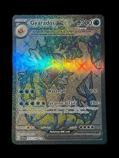 Gyarados Ex #225 Pokemon Scarlet & Violet Graded MINT+ 9.5