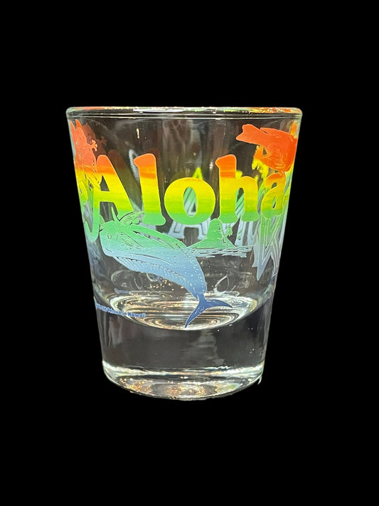 Aloha Kona Shot Glass