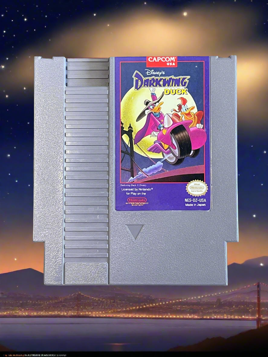 1992 Disney Darkwing Duck Nintendo Entertainment System NES Cartridge