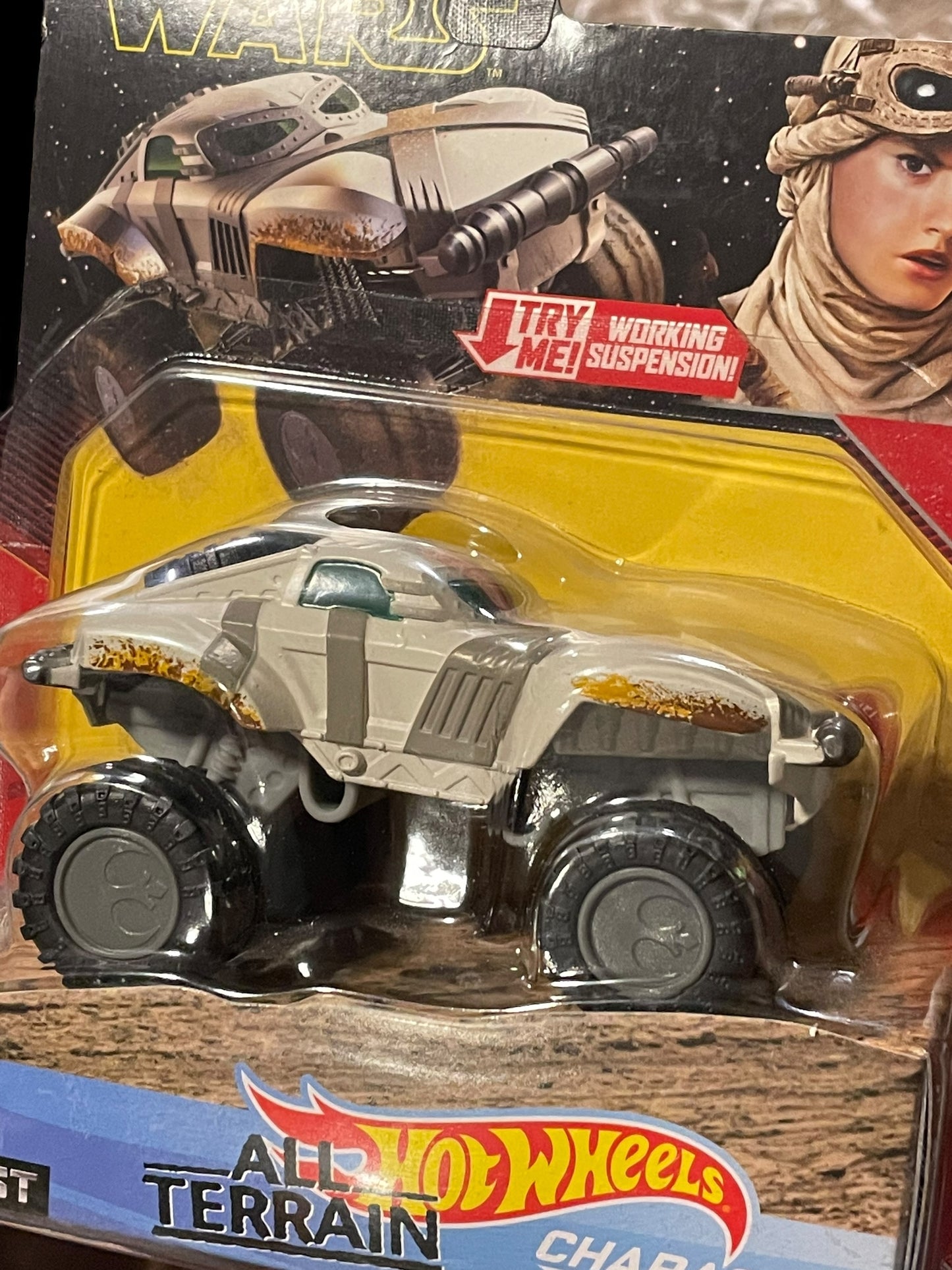 2018 Hot Wheels All Terrain Star Wars Character Cars Rey