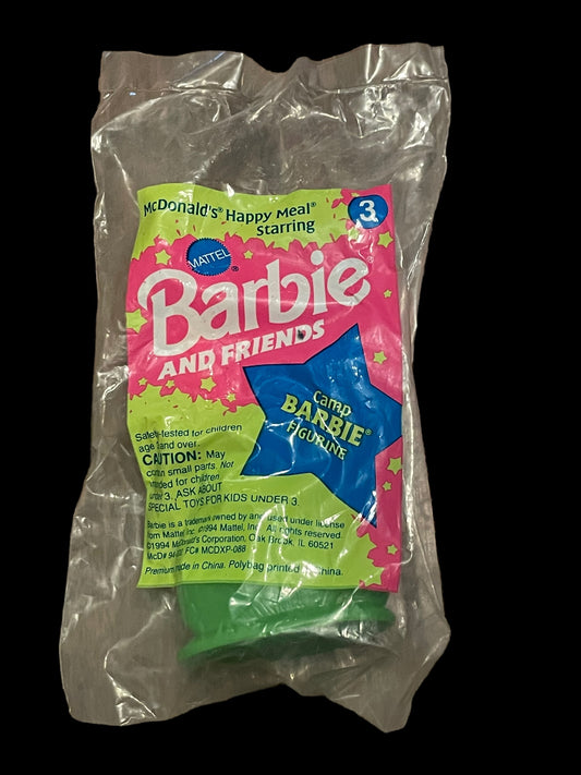 1994 Barbie Camp Barbie McDonald's Happy Meal Toy