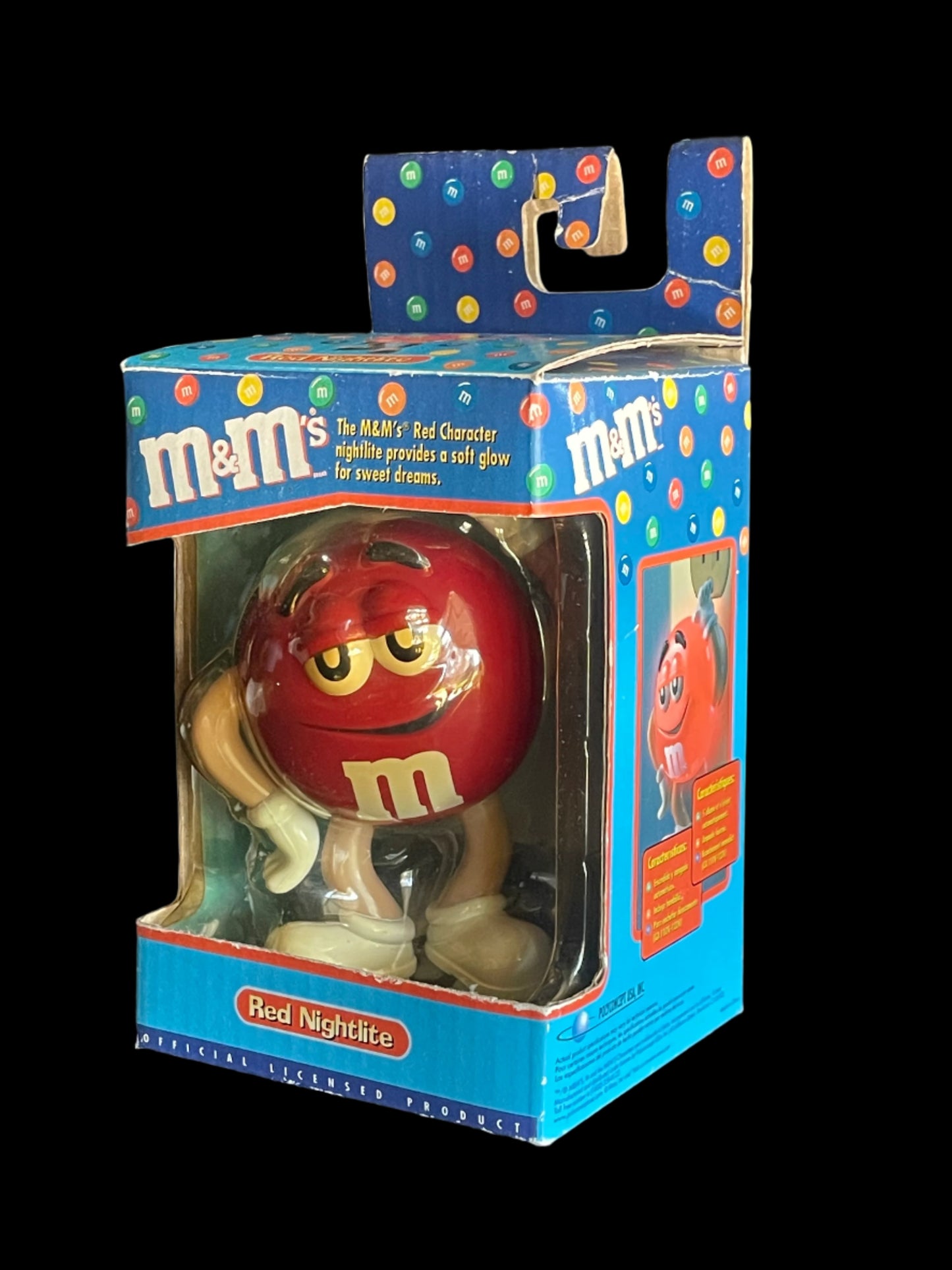 Official Licensed M&M Candy Red Nightlite 4"