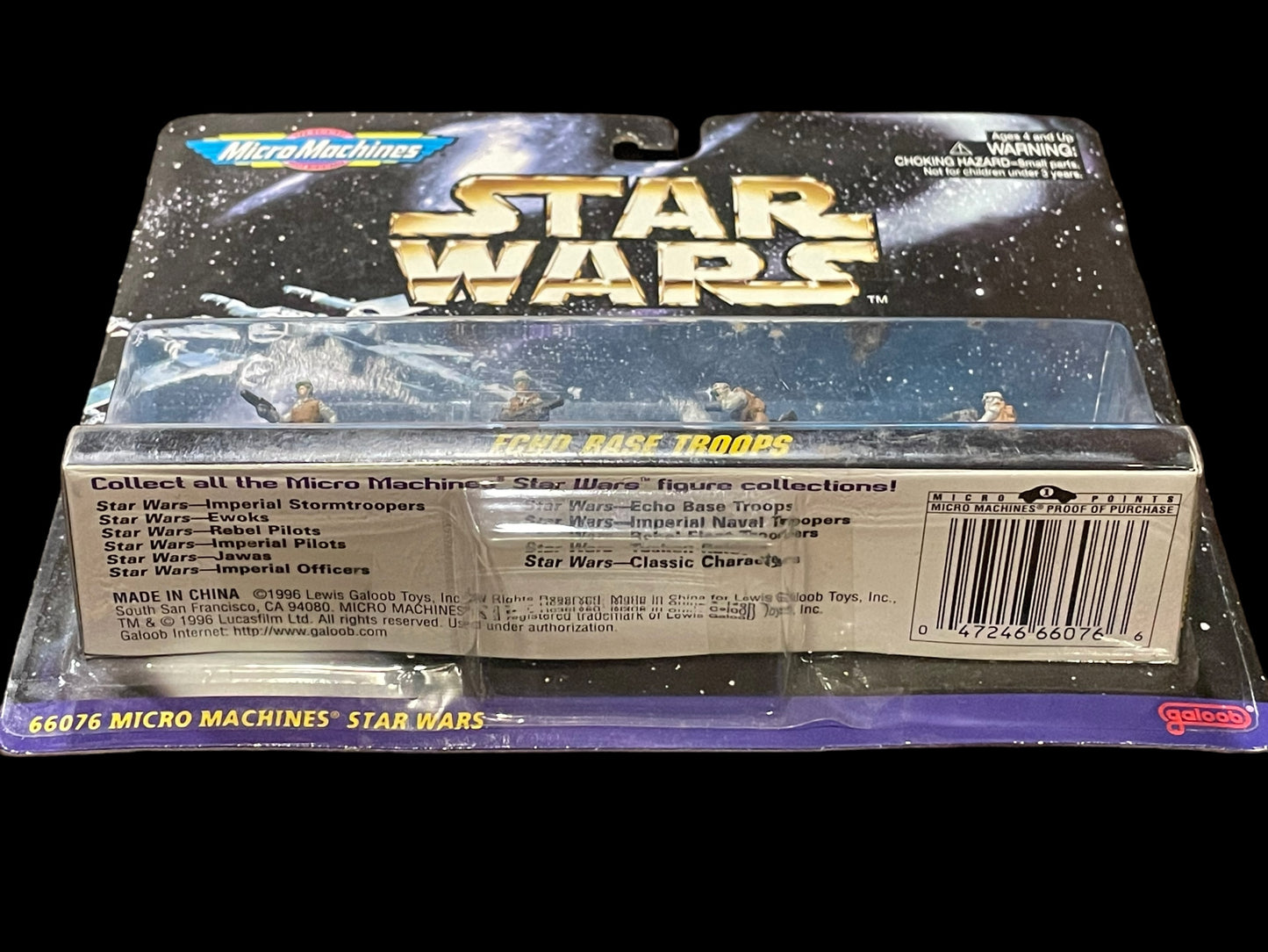 1996 Star Wars Micro Machines Echo Base Troops