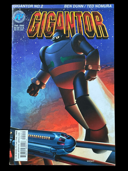 Gigantor #2 Feb 2000 Antartic Press Comic Book