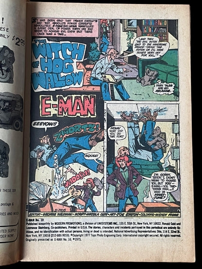 E-Man No.10 1975 Modern Comics Book