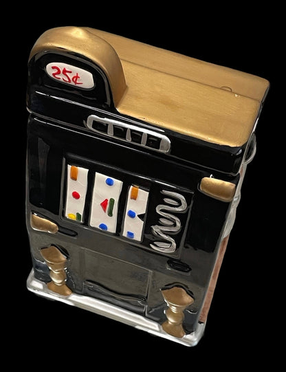 Kitchen Worthy Casino Vegas Slot Machine Cookie Jar