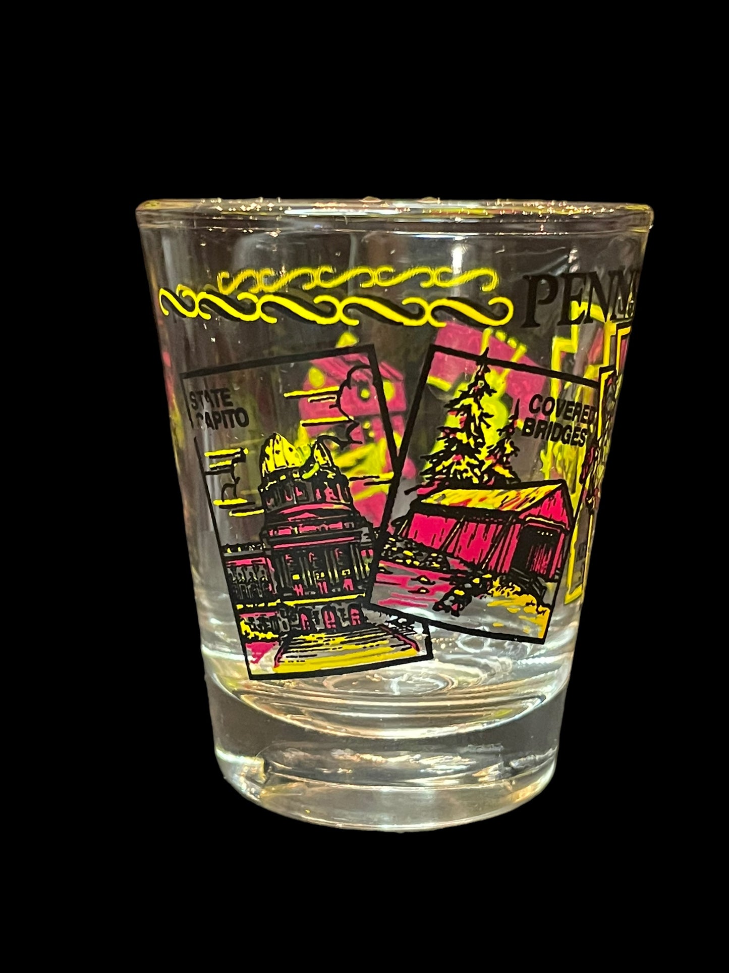 Pennsylvania The Keystone State Shot Glass