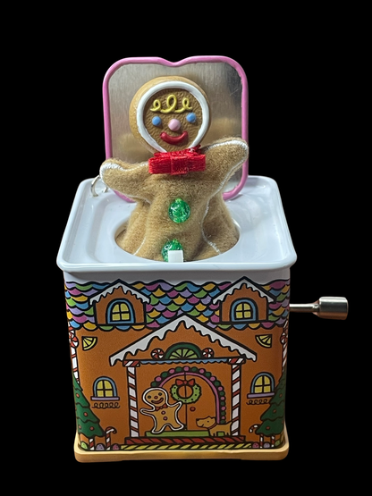 2008 Hallmark Keepsake Ornament Pop! Goes the Gingerbread Man, Jack-in-the-Box Memories #6