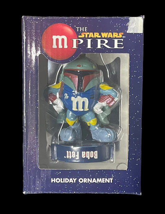 2005 Kurt Adler M&M Boba Fett Star Wars Christmas Holiday Ornament