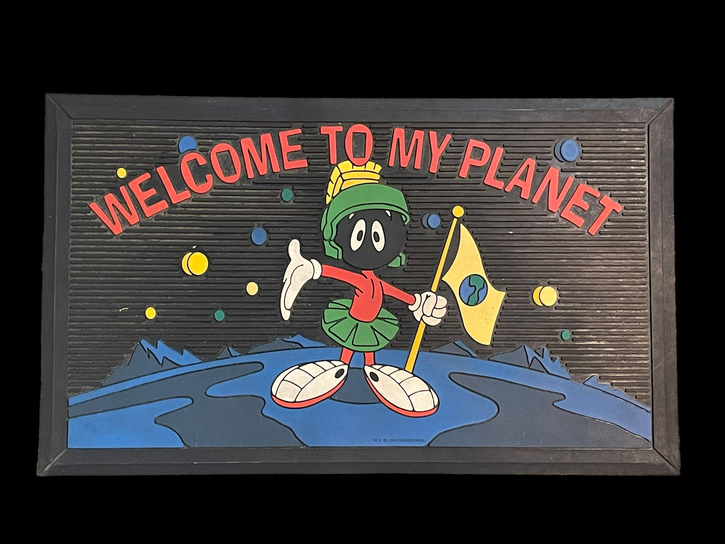 1995 Warner Bros Marvin the Martian Door Mat