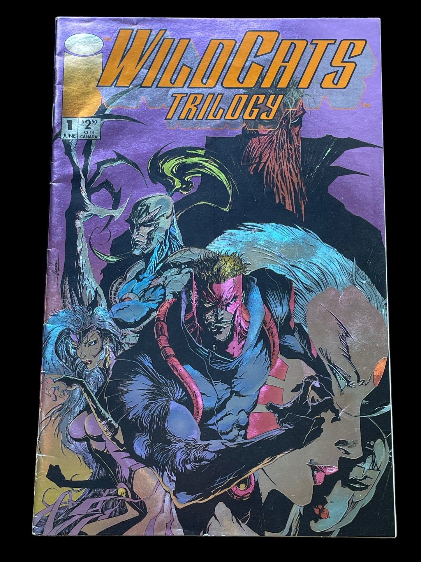 WILDC.A.T.S Trilogy #1 June 1993 Image Comics Book