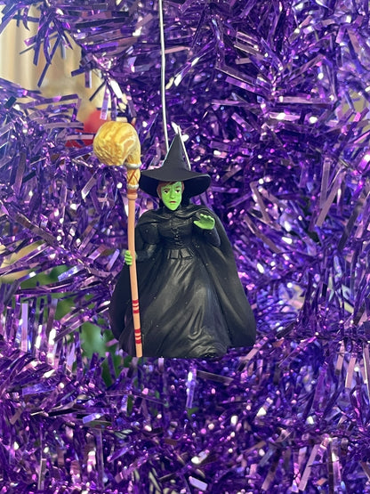 1997 Hallmark Keepsake Ornament Wizard of Oz Wicked Witch Miniature (Missing Glenda)