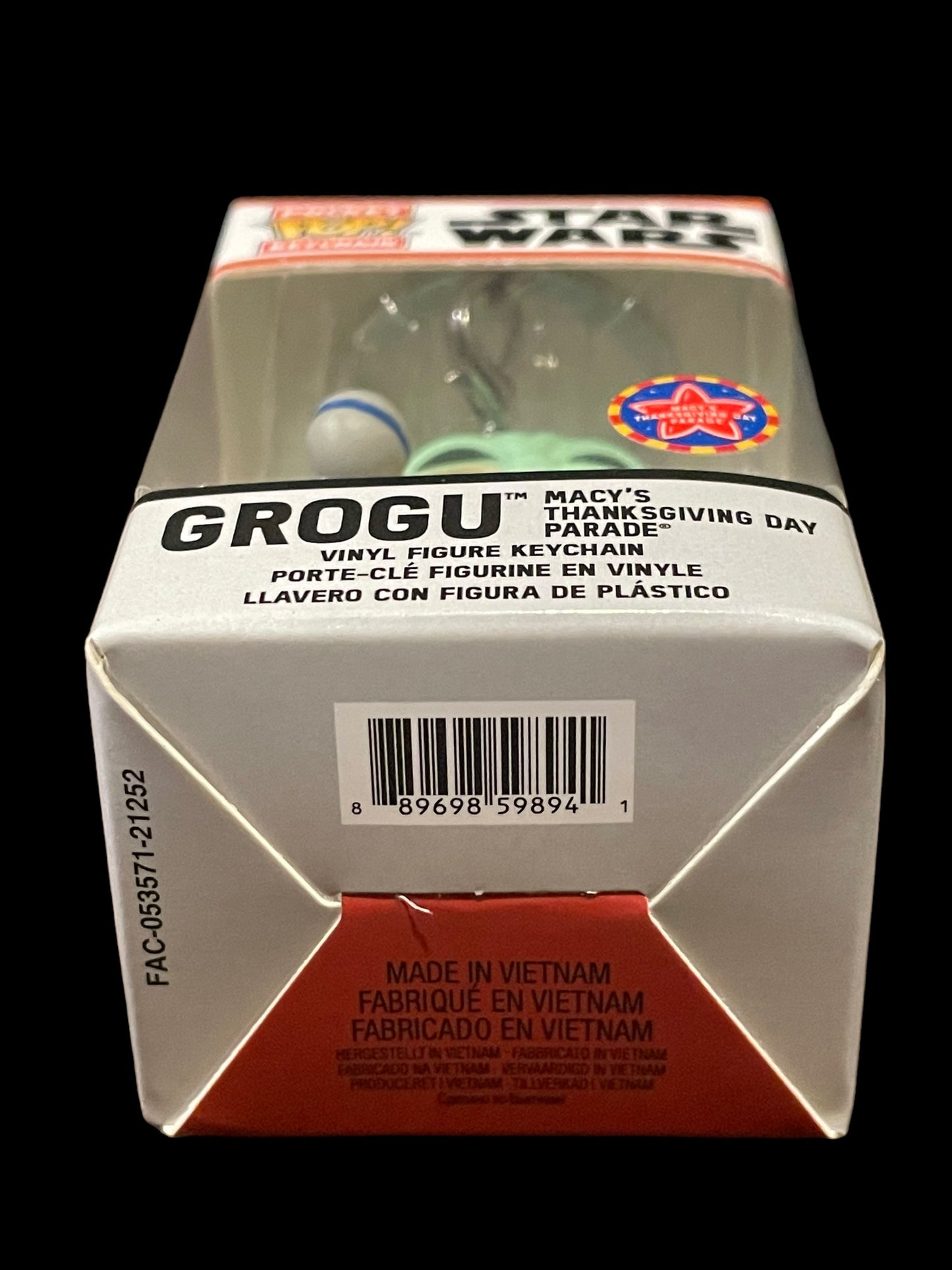 Funko Pop! Star Wars Vinyl Figure Keychain Macy's Thanksgiving Day Parade Grogu