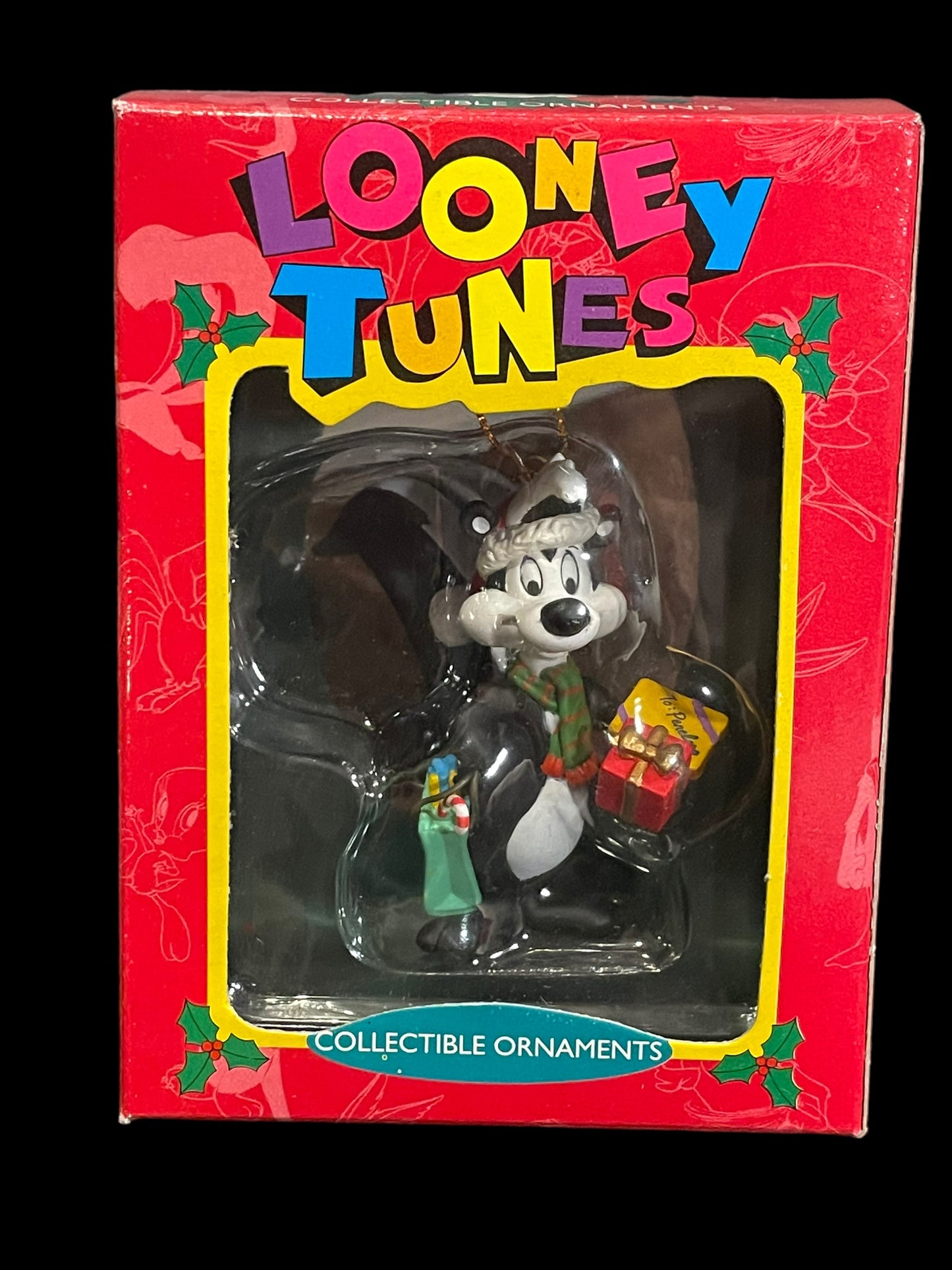 1995 Matrix Ornament Warner Bros Looney Tunes Pepé Le Pew and Gifts