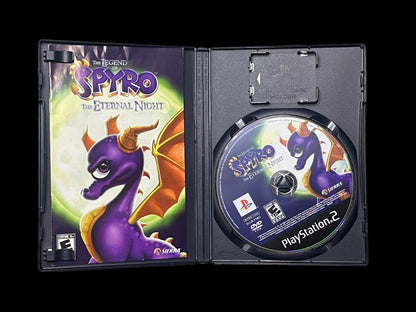 2007 The Legend of Spyro The Eternal Night Sony PS2 PlayStation 2 CIB with Manual