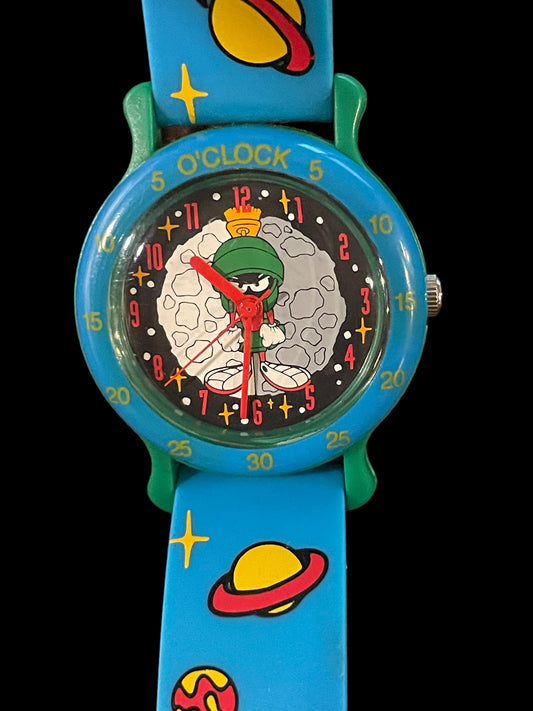 1994 Time Tutor Warner Bros Marvin the Martian Watch