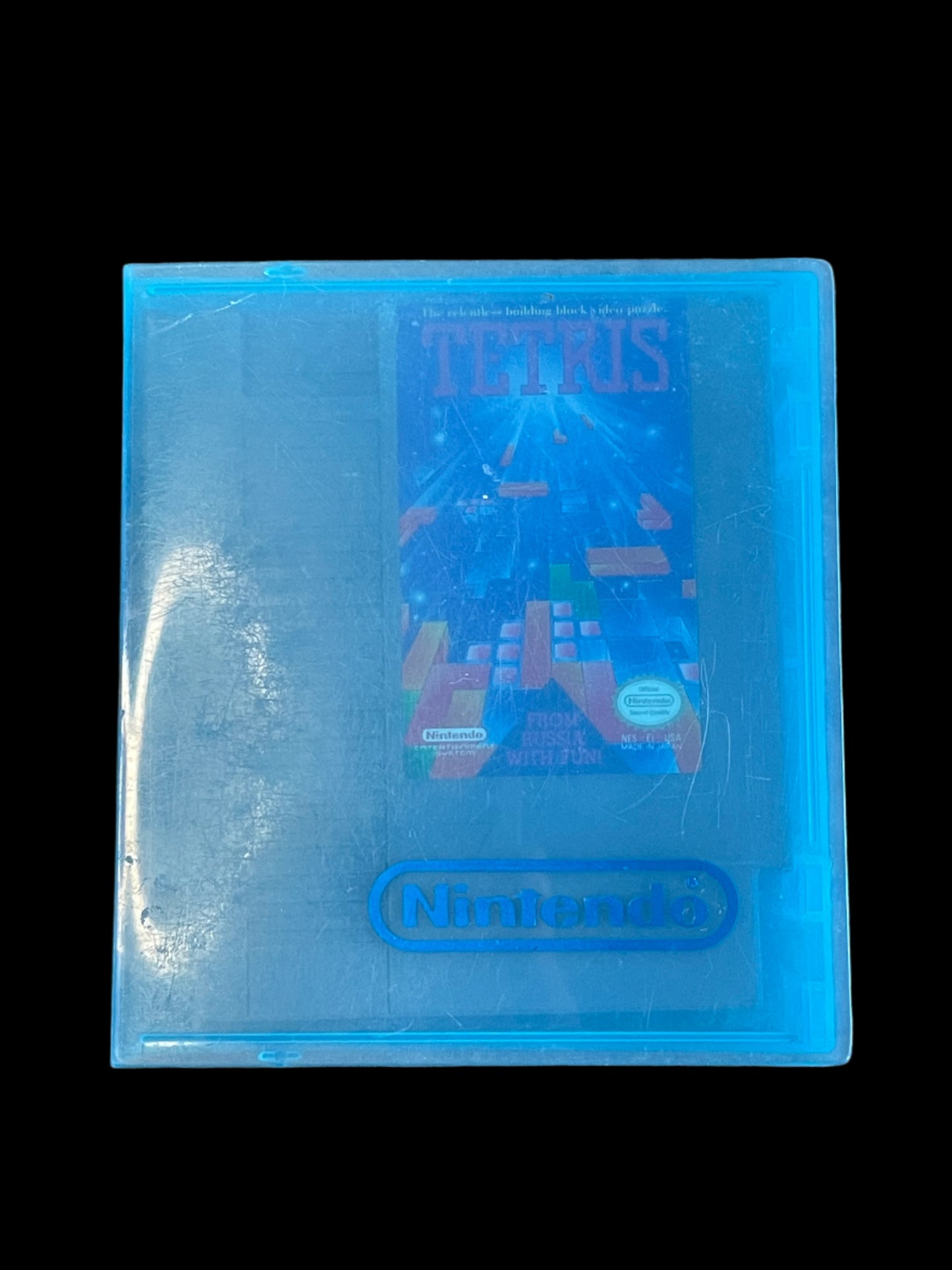 1985 Authentic Tetris Nintendo Entertainment System NES Cartridge