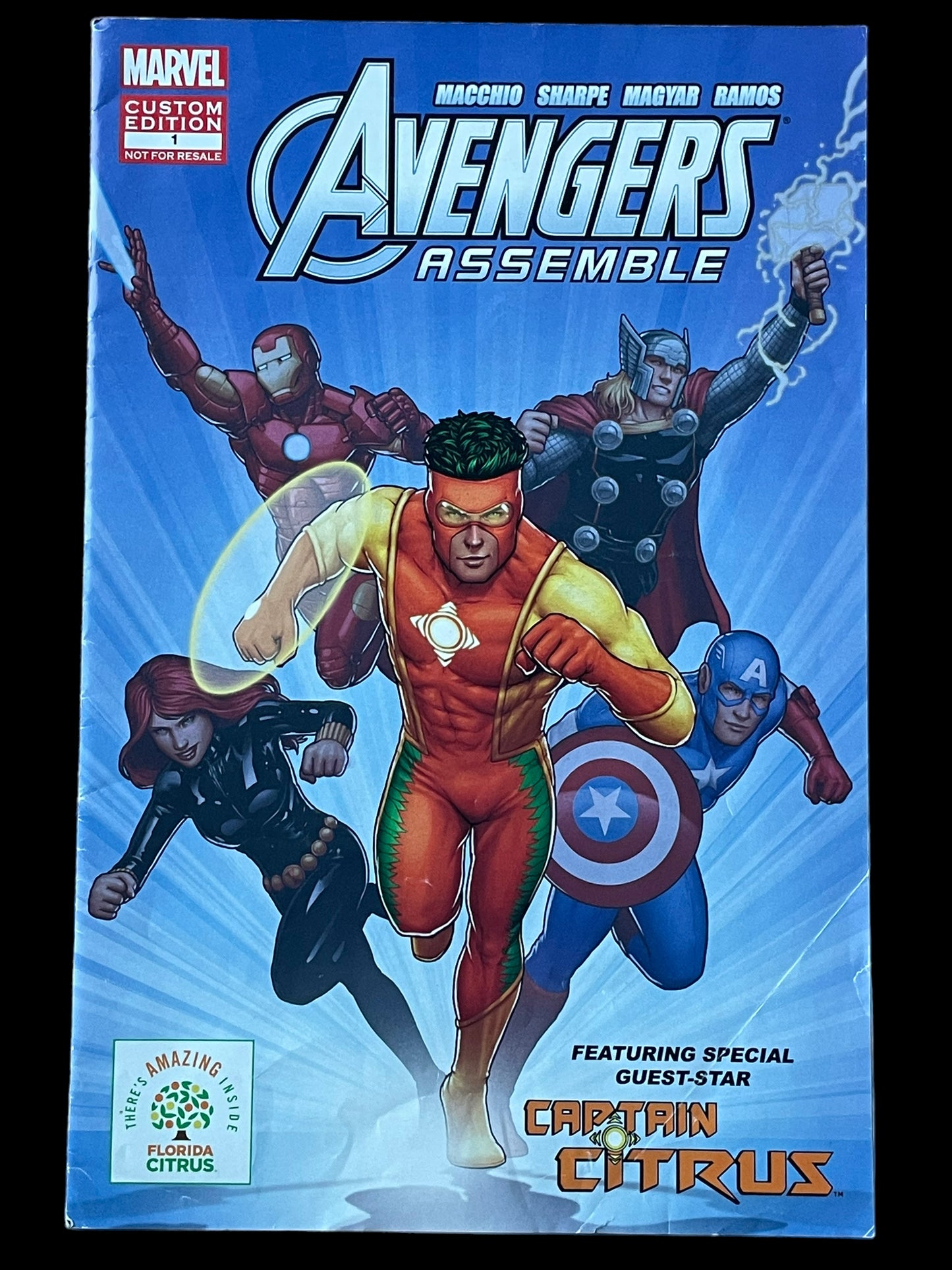 Avengers Assemble Captain Citrus #1 Marvel Comics Book