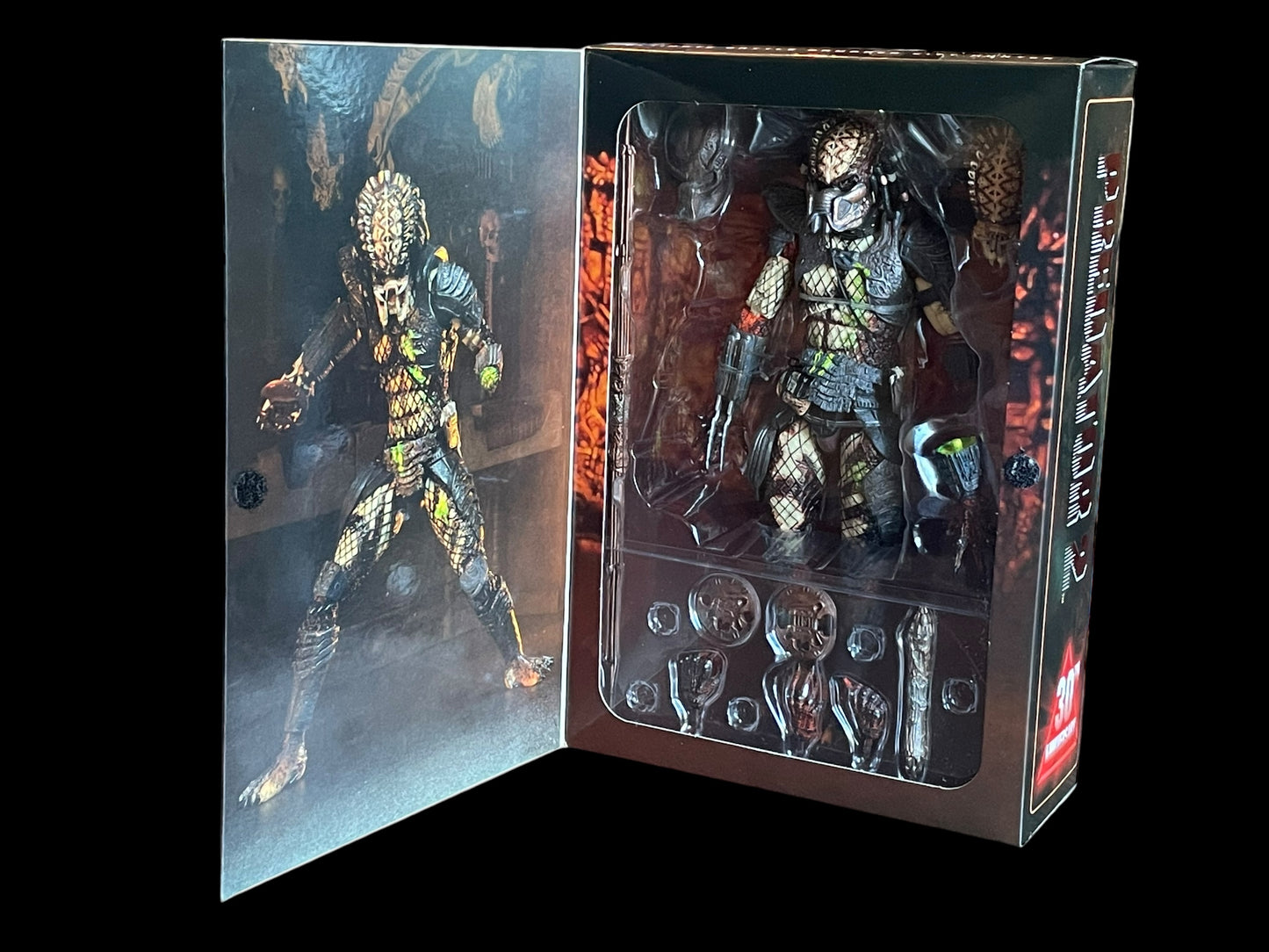 NECA Predator 2 Ultimate Battle Damaged City Hunter 7 Inch Action Figure New