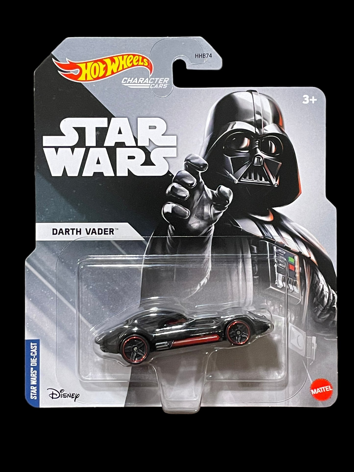 2021 Hot Wheels Star Wars Character Cars Darth Vader