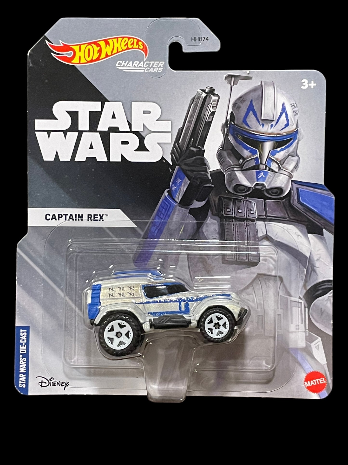 2020 Hot Wheels Star Wars Character Cars Captain Rex