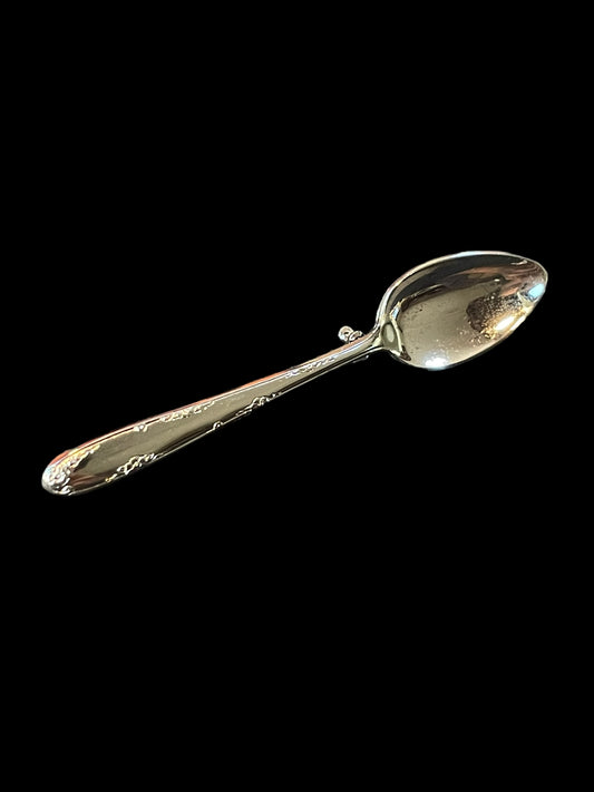 Vintage Mini Silver Spoon Pat 2066969 Brooch