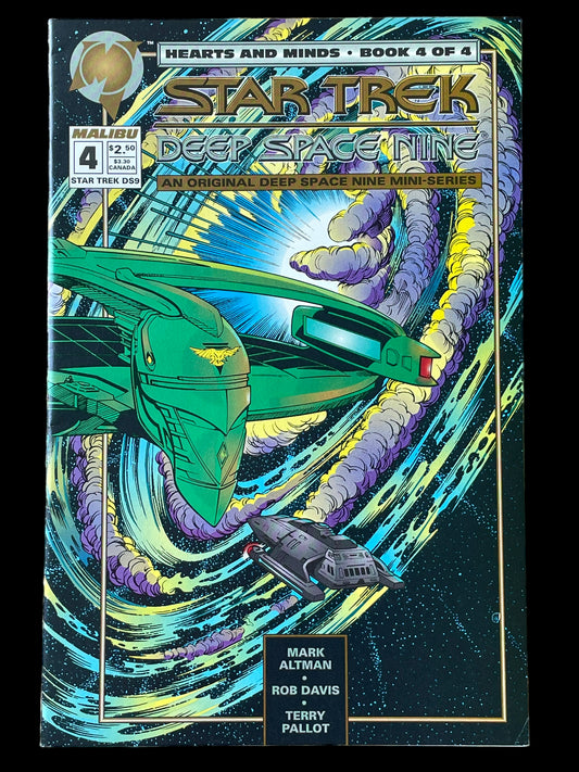 Star Trek: Deep Space Nine Hearts and Minds #4 Malibu Comics Book