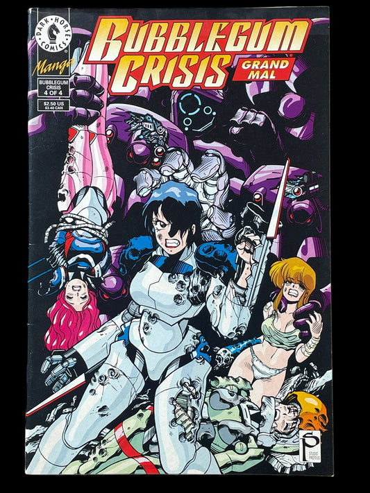 Bubblegum Crisis: Grand Mal #4 June 1994 Dark Horse Comics Book