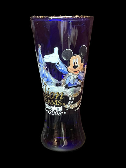 2008 Year of a Million Dreams Disneyland Shot Glass