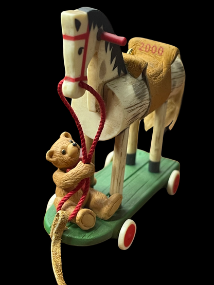 2000 Hallmark Keepsake Ornament A Pony For Christmas