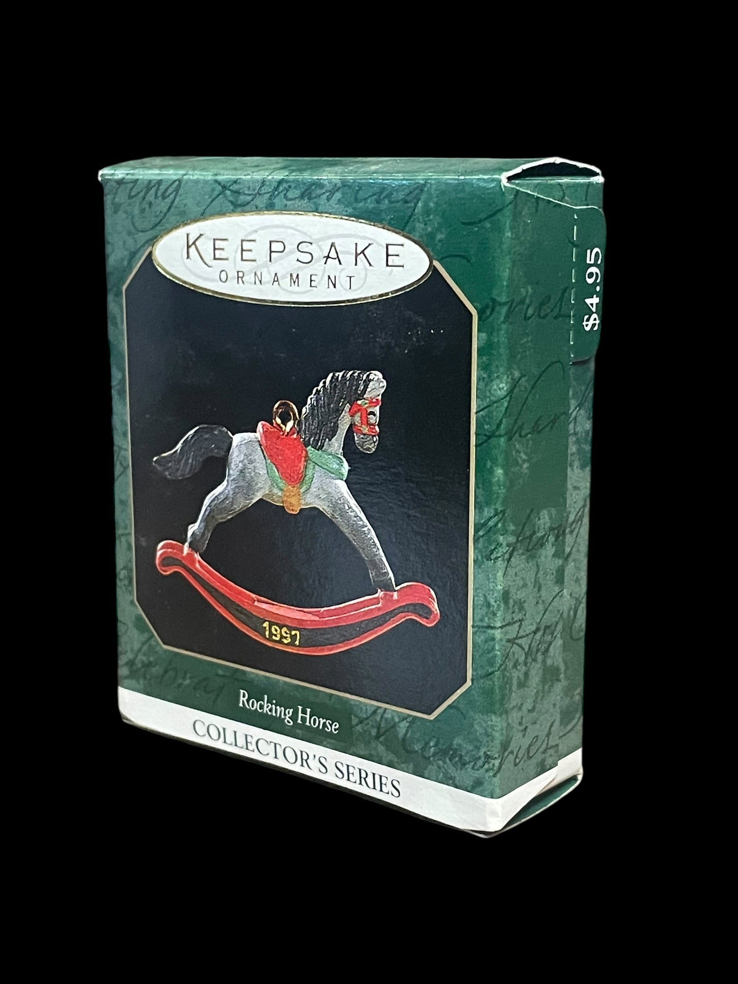 1997 Hallmark Keepsake Ornament Rocking Horse #10 Mini