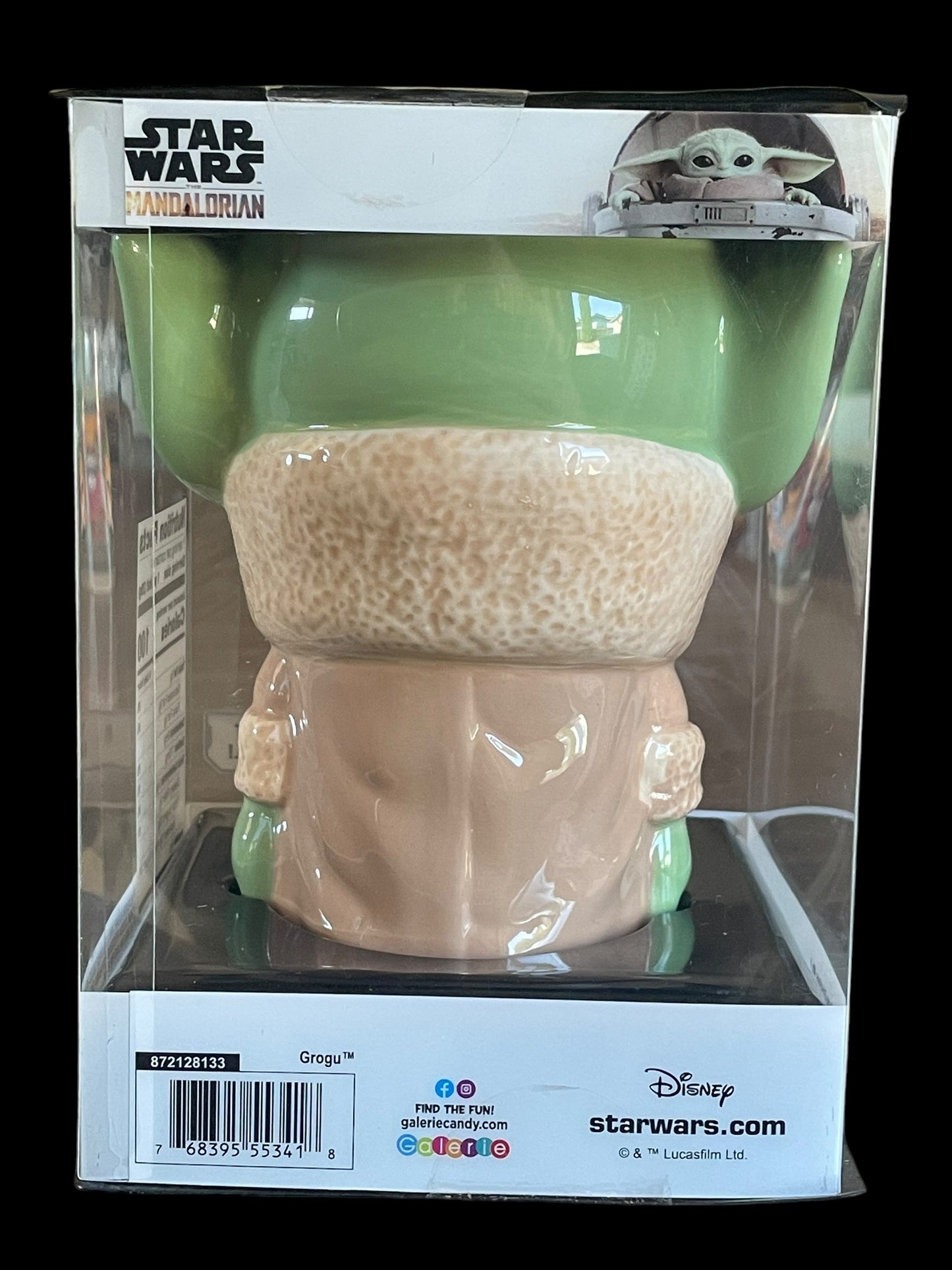 Disney Star Wars The Mandalorian Grogu Goblet with Hot Chocolate Cocoa Mix New