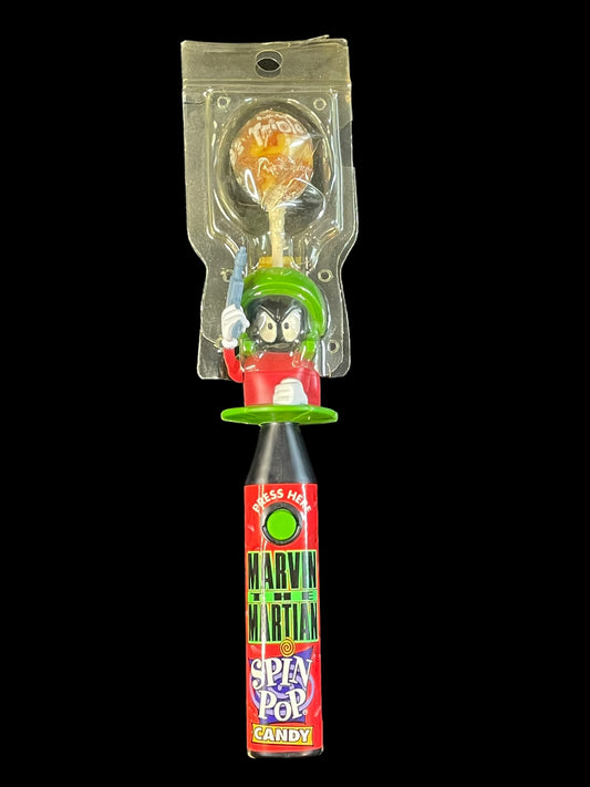 1996 Marvin The Martian Spin Pop Candy