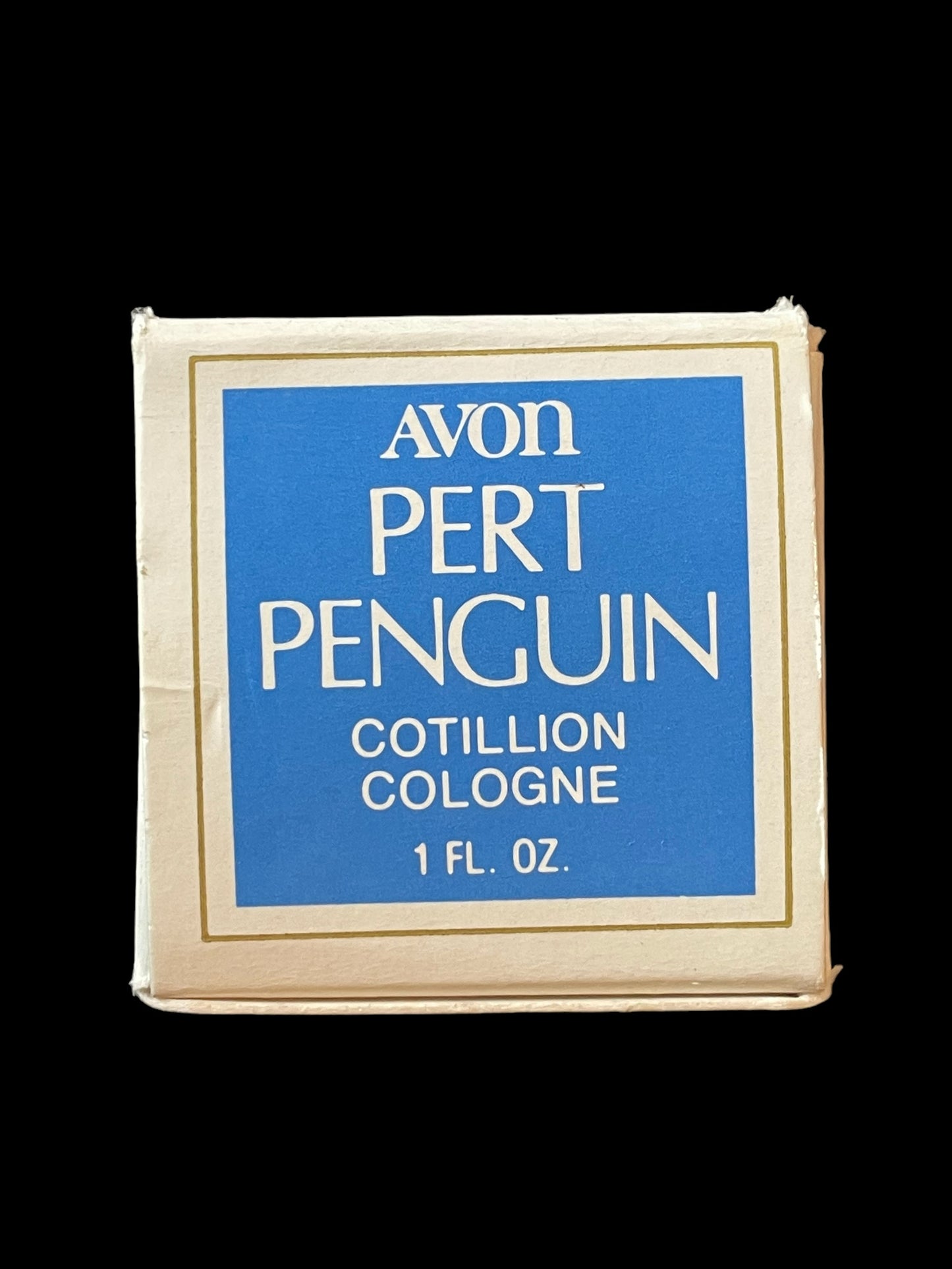 Avon Pert Penguin Cotillion Cologne 1oz Full